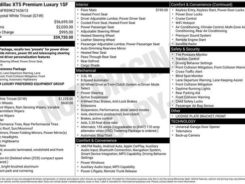 Used 2019 Cadillac XT5 Premium Luxury image 10