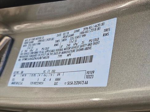 Used 2018 Ford Escape SE w/ SE Sync 3 Package FWD image 24