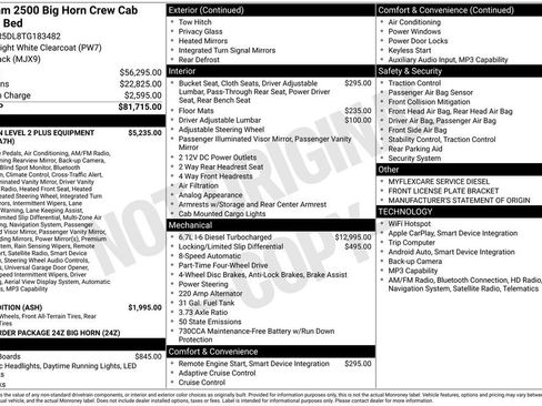 New 2026 RAM 2500 Big Horn image 6