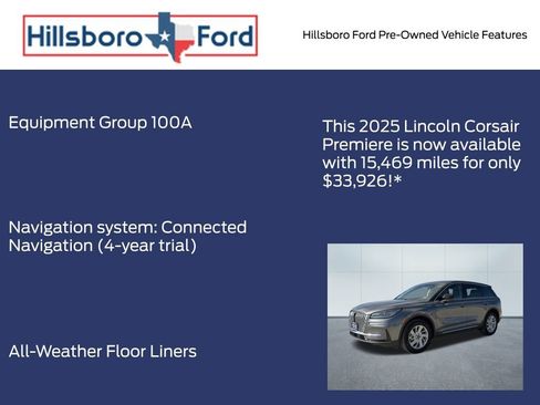 Used 2025 Lincoln Corsair FWD image 3