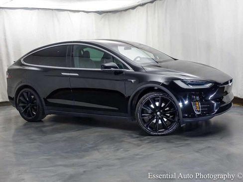 Used 2021 Tesla Model X Long Range AWD/4WD image 2
