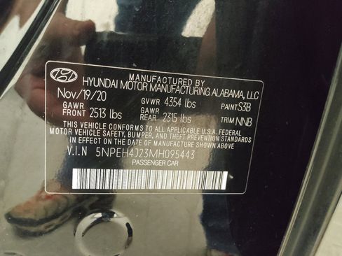Used 2021 Hyundai Sonata Limited w/ Preferred Accessory Package FWD image 33