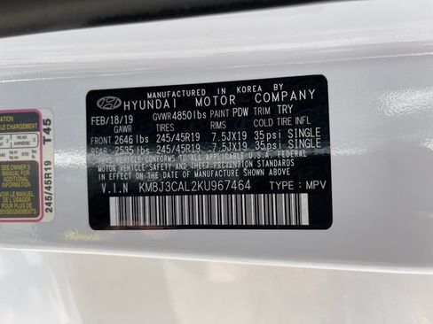 Used 2019 Hyundai Tucson Night AWD/4WD image 23