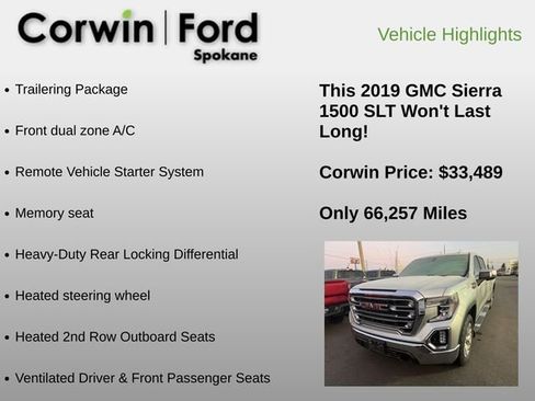 Used 2019 GMC Sierra 1500 SLT image 6