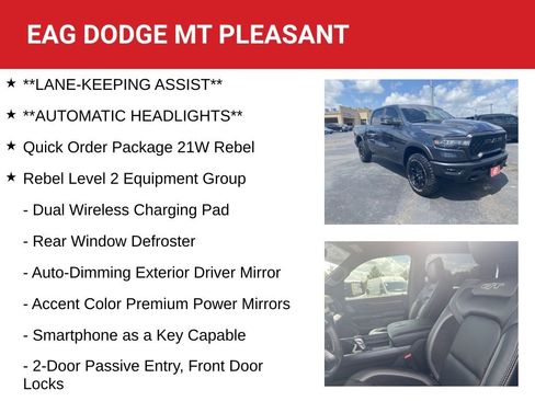 Used 2026 RAM 1500 Rebel w/ G/T Package AWD/4WD image 12