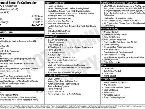 Used 2023 Hyundai Santa Fe Calligraphy image 6