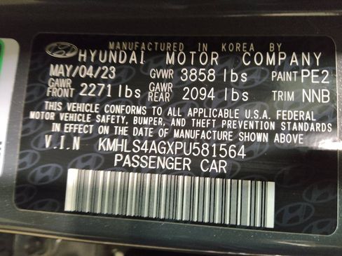 Used 2023 Hyundai Elantra SEL w/ Convenience Package FWD image 33