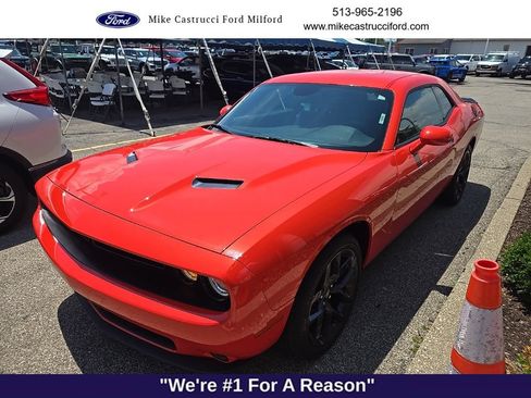 Used 2023 Dodge Challenger SXT w/ Blacktop Package RWD image 1
