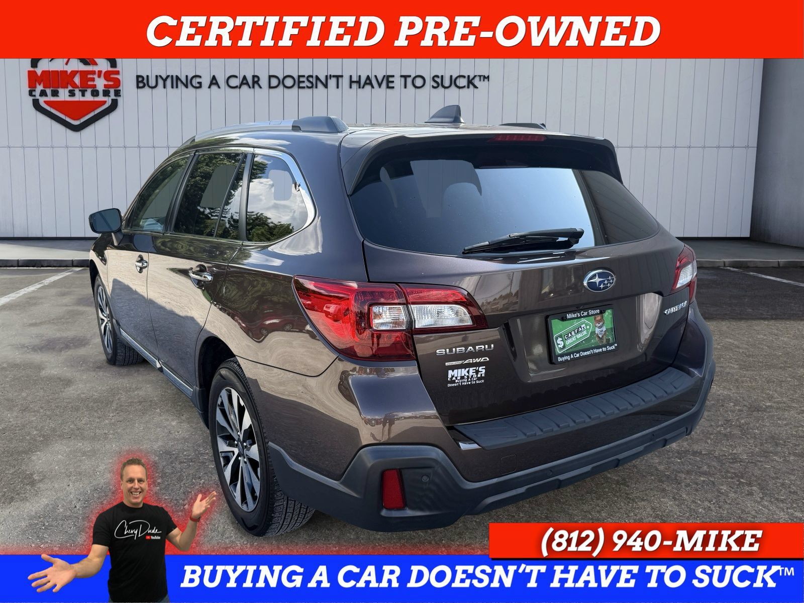 Used 2019 Subaru Outback 2.5i Touring w/ Popular Package #3A AWD/4WD image 4