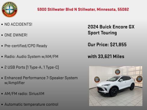 Used 2024 Buick Encore GX Sport Touring image 5
