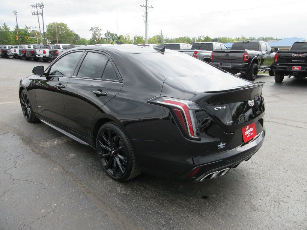Certified 2021 Cadillac CT4 V w/ Technology Package AWD/4WD image 8