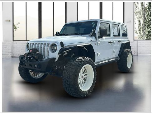 Used 2021 Jeep Wrangler Unlimited Sahara AWD/4WD image 1