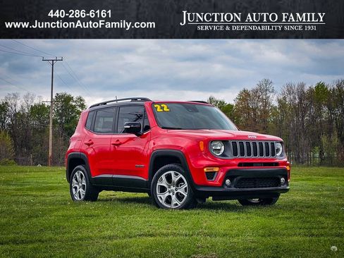 Certified 2022 Jeep Renegade Limited AWD/4WD image 1