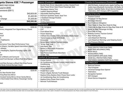 Used 2022 Toyota Sienna XSE image 4