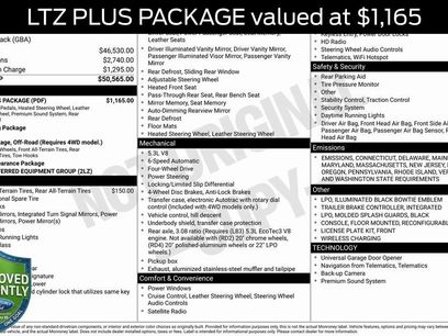 Used 2017 Chevrolet Silverado 1500 LTZ Z71 w/ LTZ Plus Package