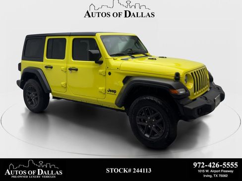 Used 2024 Jeep Wrangler Unlimited Sport AWD/4WD image 1