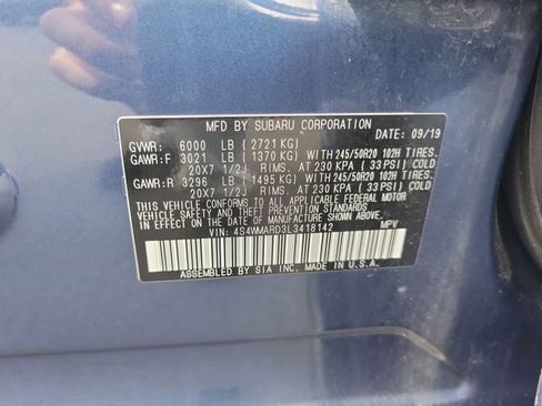 Used 2020 Subaru Ascent Touring image 43