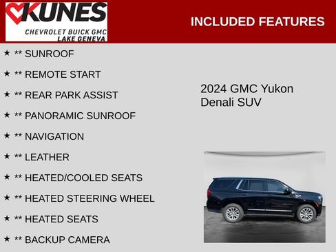 Used 2024 GMC Yukon Denali AWD/4WD image 2