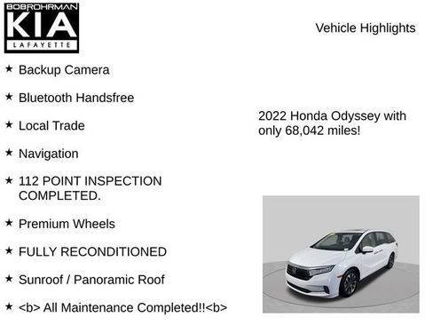 Used 2022 Honda Odyssey EX-L image 7