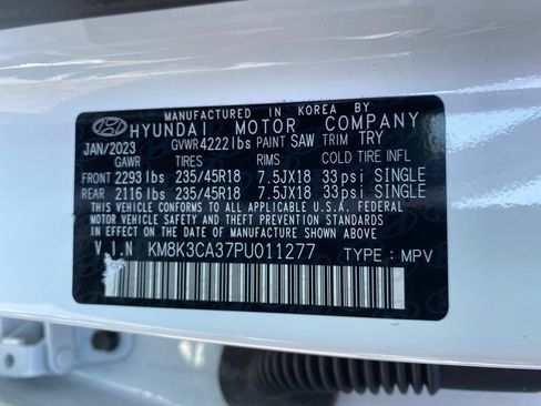 Certified 2023 Hyundai Kona N Line AWD/4WD image 25