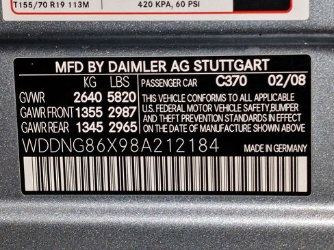 Used 2008 Mercedes-Benz S 550 4MATIC image 60