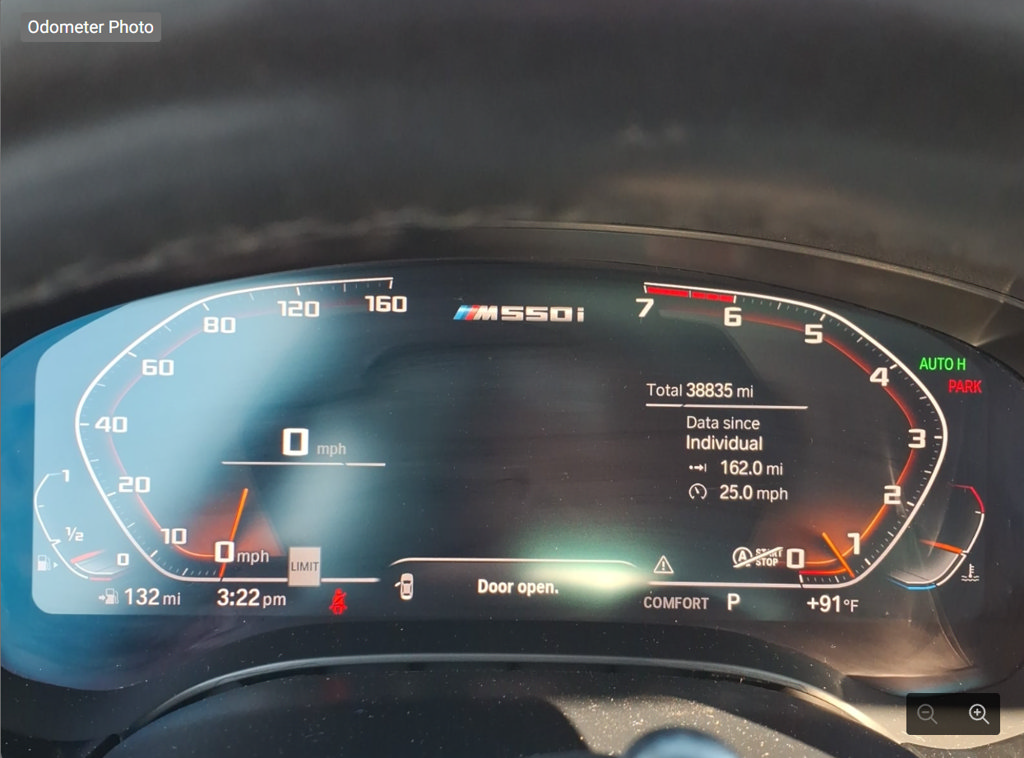 Used 2020 BMW M550i xDrive w/ Executive Package AWD/4WD image 8