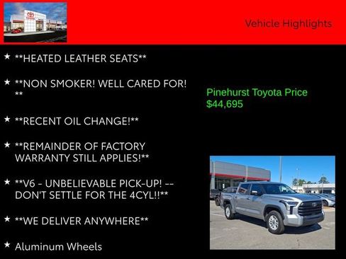 Used 2024 Toyota Tundra SR5 w/ SR5 Premium Package image 19