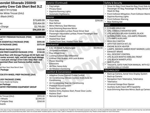New 2026 Chevrolet Silverado 2500 High Country w/ High Country Premium Package AWD/4WD image 4