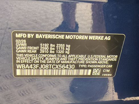 New 2026 BMW 530i RWD image 20