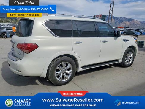Used 2012 INFINITI QX56 4WD w/ Theater Pkg image 4