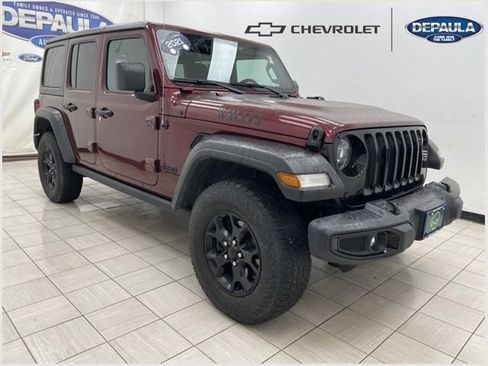 Used 2021 Jeep Wrangler Unlimited Sport AWD/4WD image 1