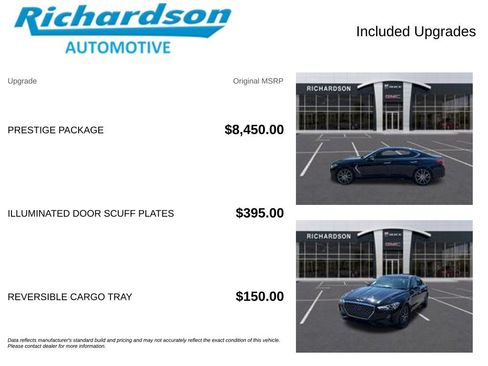Used 2020 Genesis G70 2.0T w/ Prestige Package AWD/4WD image 6