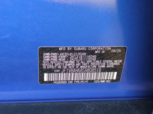 New 2025 Subaru WRX Premium image 32