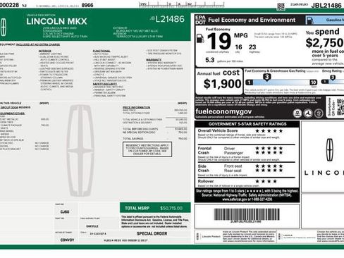 Used 2018 Lincoln MKX Reserve w/ Lincoln MKX Climate Package image 7