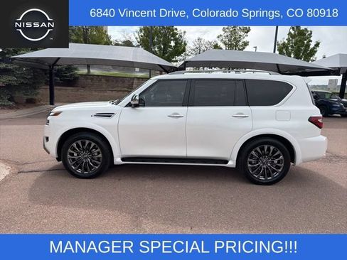Certified 2023 Nissan Armada Platinum w/ Captain's Chairs Package AWD/4WD image 5