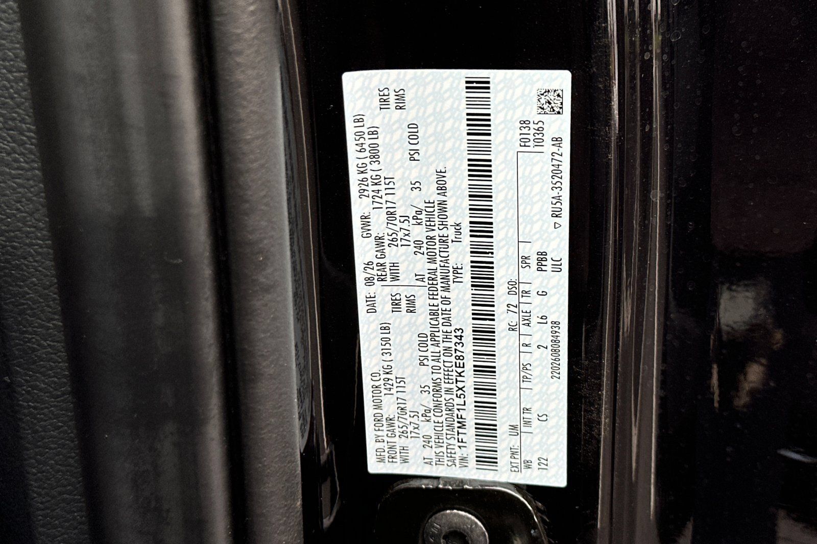 New 2026 Ford F150 XL w/ Equipment Group 103A High AWD/4WD image 24