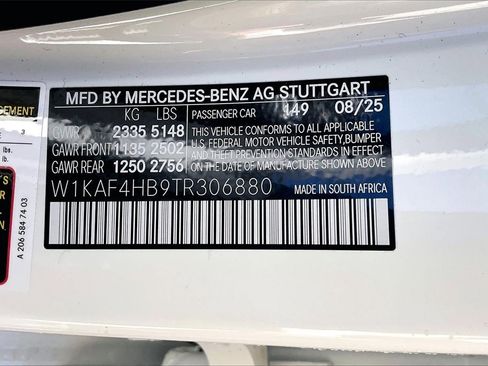 New 2026 Mercedes-Benz C 300 C 300 image 12