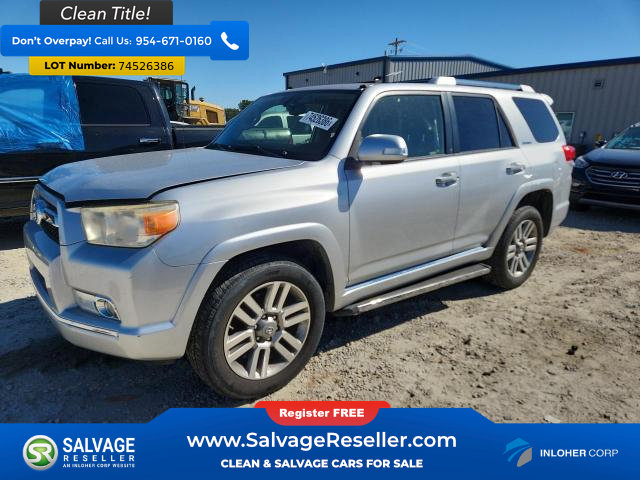 Used 2012 Toyota 4Runner Limited AWD/4WD image 1
