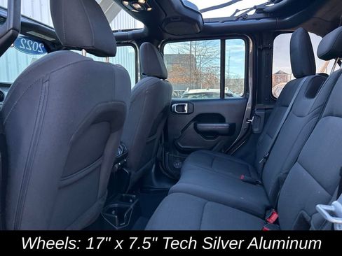 Certified 2022 Jeep Wrangler Unlimited Sport AWD/4WD image 28