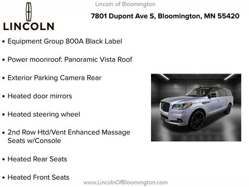 Used 2023 Lincoln Navigator L Black Label image 9
