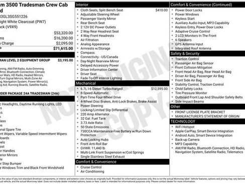 New 2025 RAM 3500 Tradesman image 44