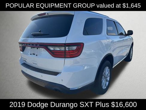 Used 2019 Dodge Durango SXT AWD/4WD image 3