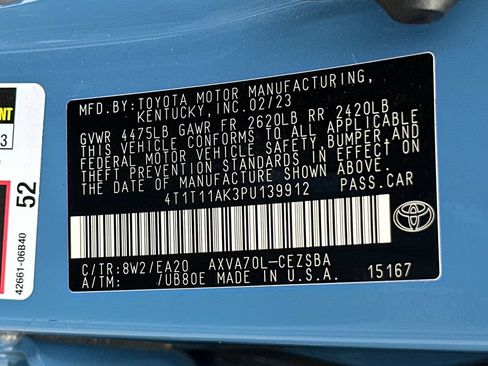 Used 2023 Toyota Camry SE FWD image 21