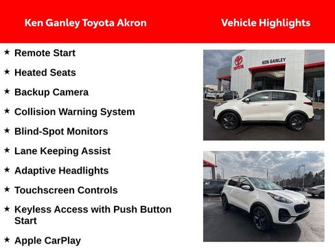 Used 2022 Kia Sportage Nightfall Edition image 2