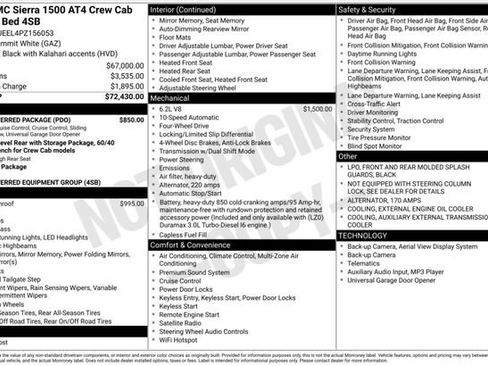 Used 2023 GMC Sierra 1500 AT4 w/ AT4 Preferred Package image 3