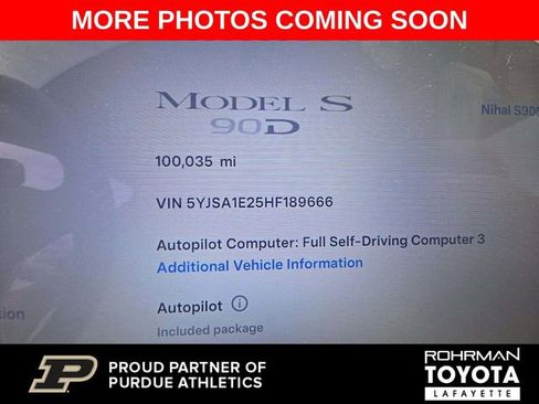 Used 2017 Tesla Model S 90D image 8