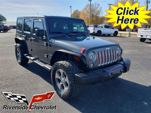 Used 2016 Jeep Wrangler Unlimited Sahara image 1