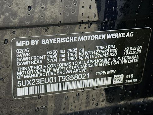 New 2026 BMW X5 xDrive40i w/ M Sport Package image 34