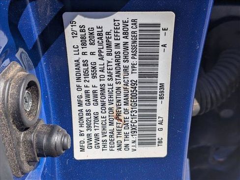 Used 2016 Honda Civic EX-T image 16
