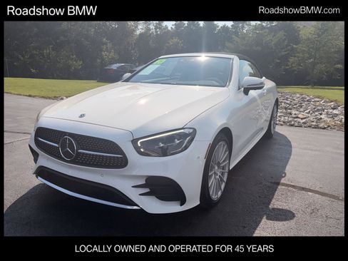 Used 2021 Mercedes-Benz E 450 4MATIC Cabriolet image 1